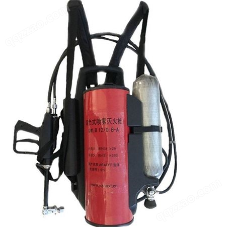脉冲森林消防灭火机器 背负式高压细水雾 灭火装置