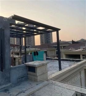 新时兴 定制铝合金雨棚 美观大气 耐候性强 阳光棚 耐高温