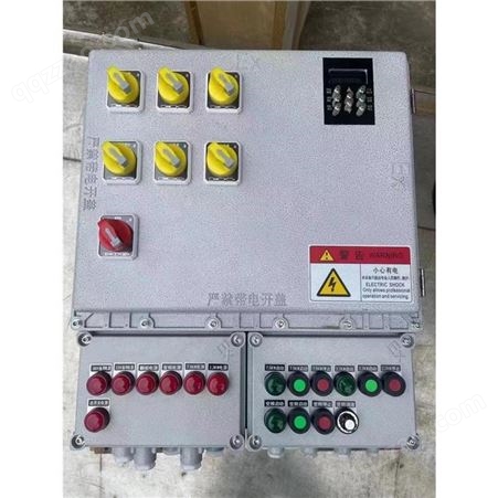 防爆配电箱成套定制动力照明控制接线箱三级插座304不锈钢控制柜