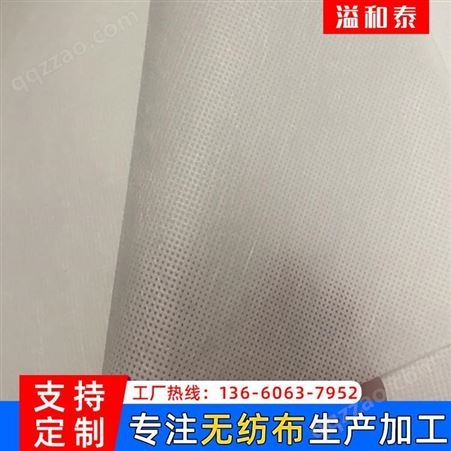 无纺布 溢和泰 涤纶无纺布 中国国家标准（GB） 定制