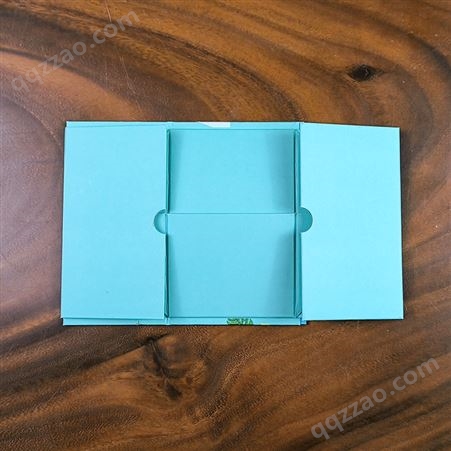 折叠书型盒 高档礼盒包装定制 书本式翻盖包装盒操作简单
